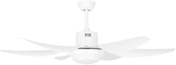 Orbegozo CP 100138 Ventilador de techo, 6 aspas ABS, mando a distancia, Luz LED 3 tonos, 5 velocidades de ventilación, temporizador 1, 4 y 8 horas, 50 W