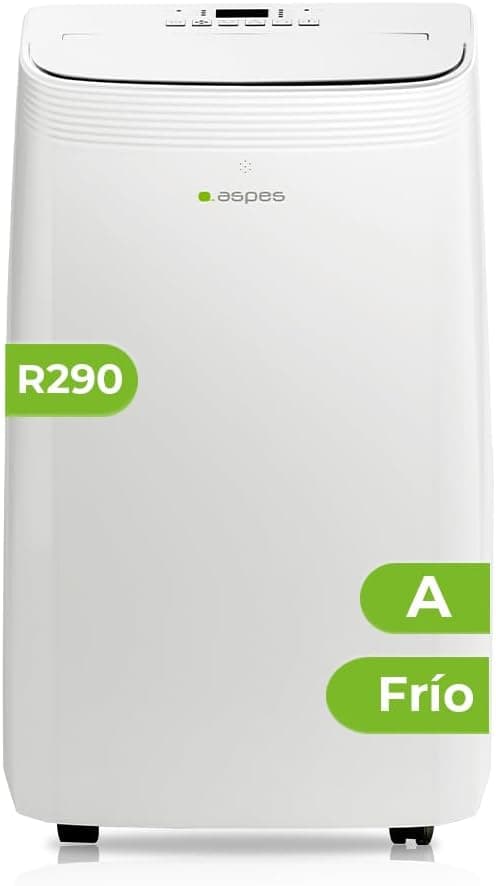 Aspes Aire Acondicionado Portátil, 12000 BTU. AAAP1200F. Solo frí…