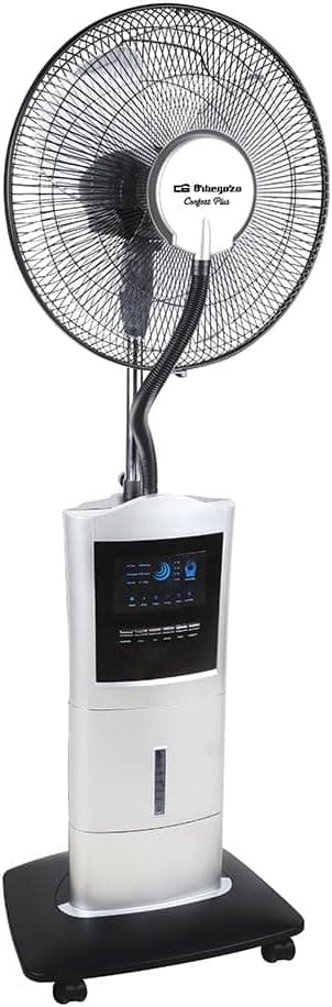 Orbegozo SFA 7000 Ventilador Nebulizador/Humidificador Con Mando A Distancia, Multicolor
