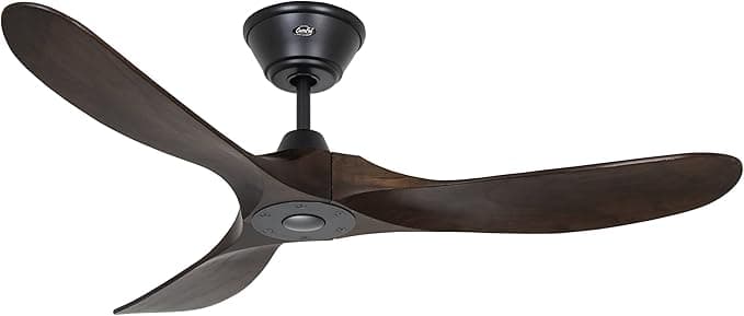 Ventilador de techo CasaFan Ventilador De Techo 312217 ECO GENUINO 122cm Nogal/Negro Mate