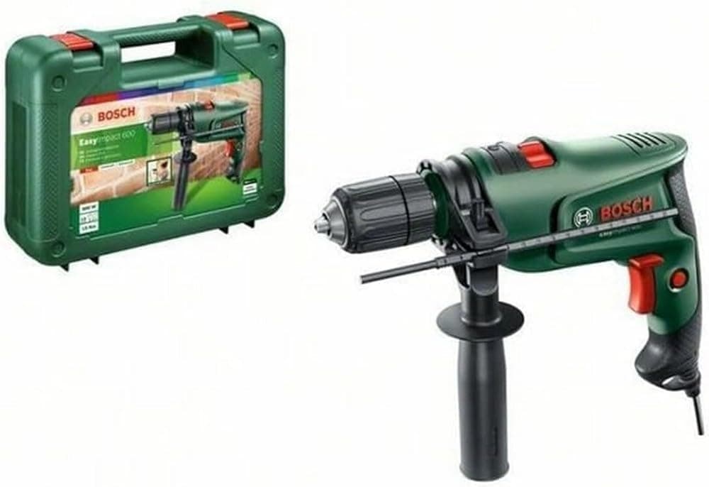 Bosch Taladro percutor eléctrico EasyImpact 600 (600 W, en maletí…