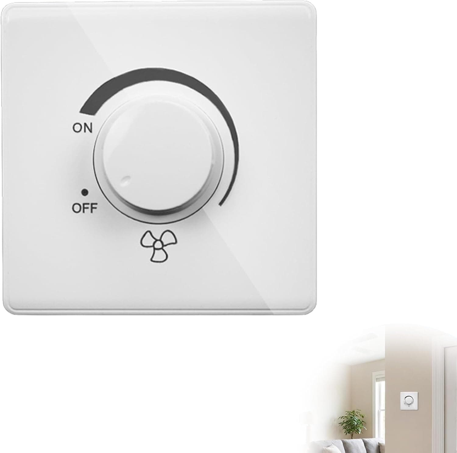 Jetstream Interruptor de control de velocidad para ventilador de …