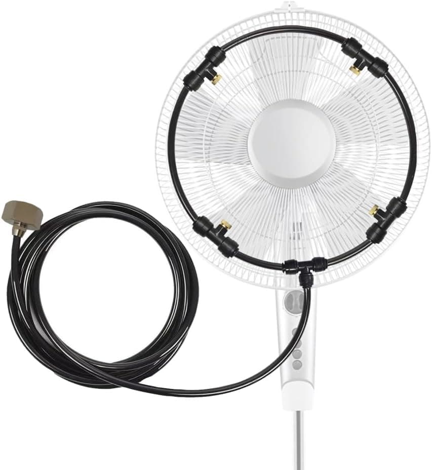 Kit de nebulizador de ventilador de refrigeración al aire libre c…