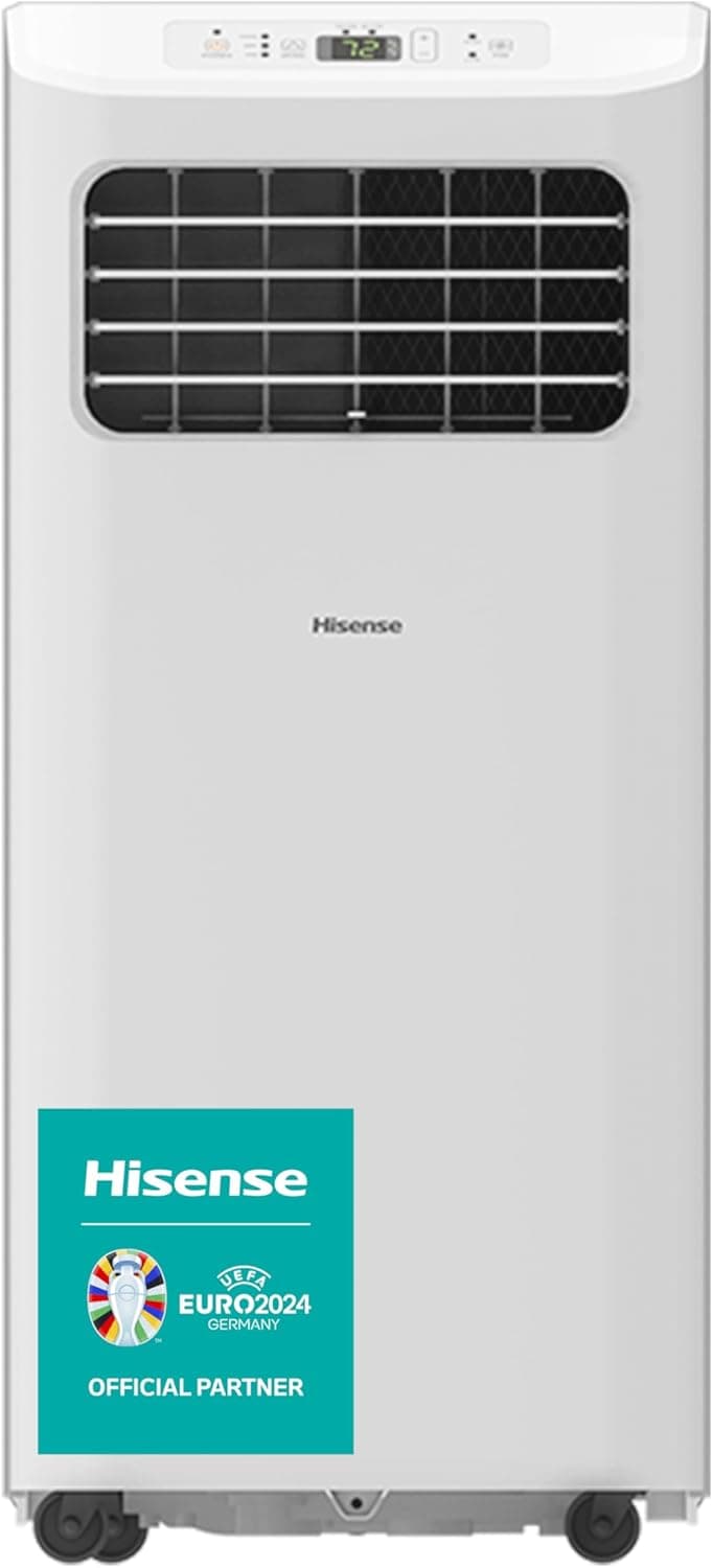 Hisense APC09KV- Aire Acondicionado Portátil Silencioso, ventilad…
