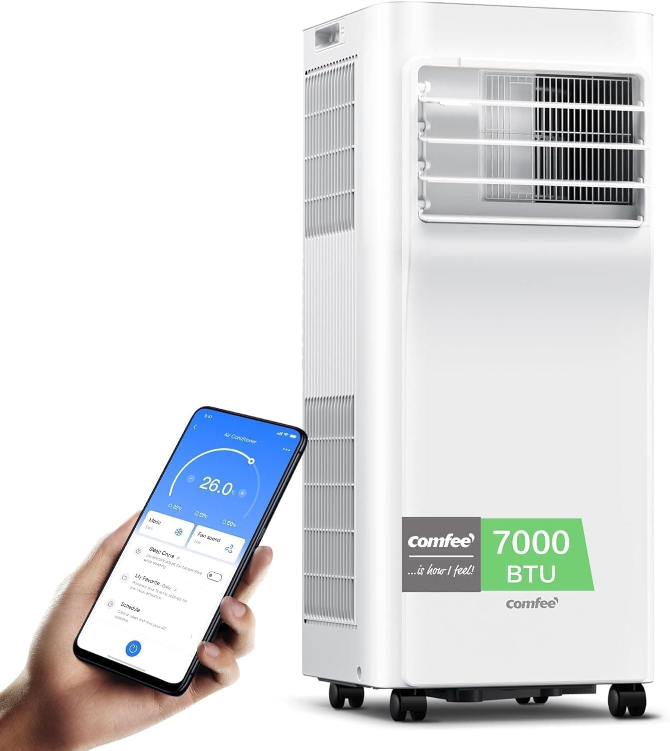 COMFEE Penguin Portable Air Conditioner 7000 BTU/1800 Frigoriías …
