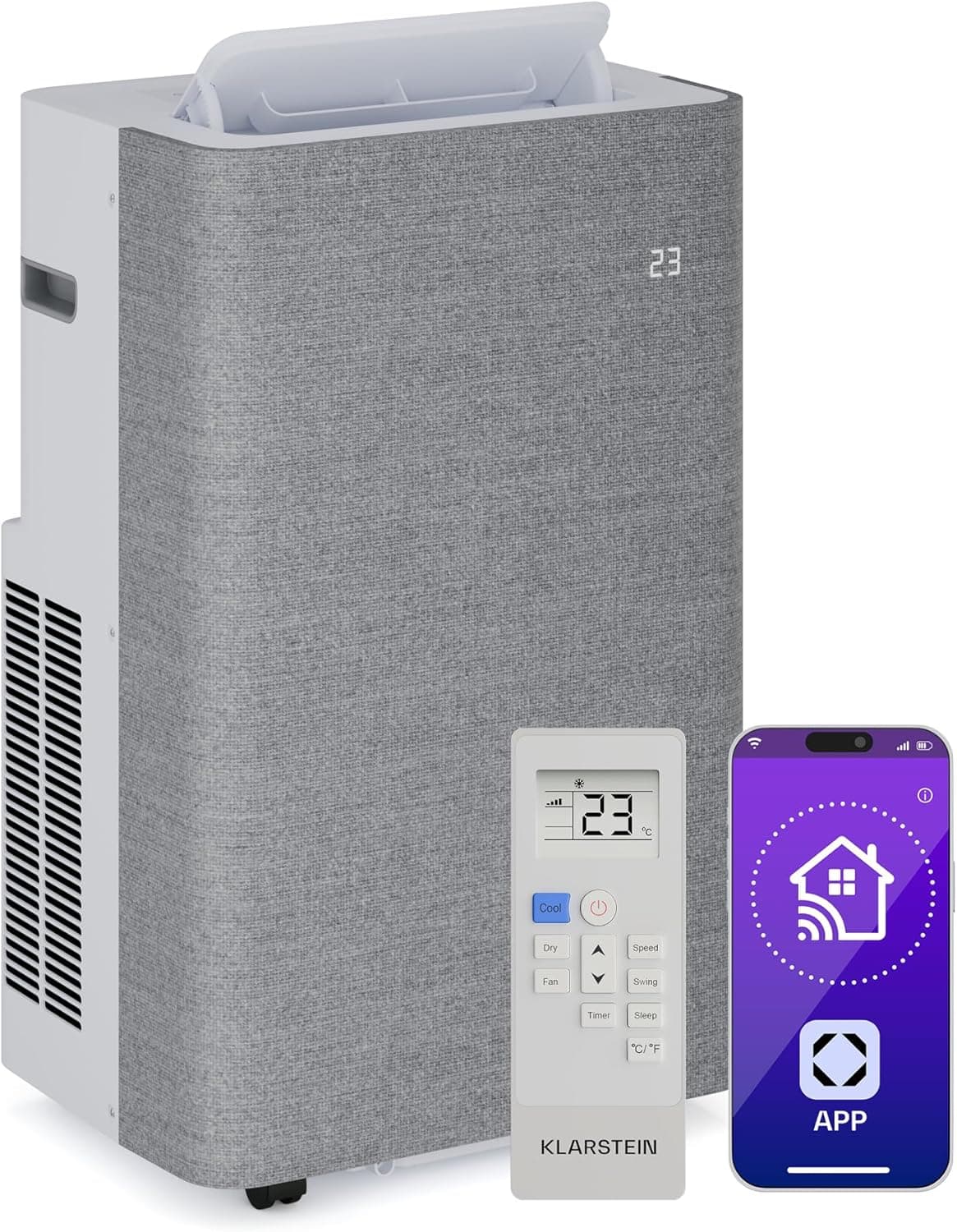 KLARSTEIN AireLux Aire Acondicionado Portátil – 14,000 BTU, hasta…
