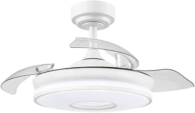 FABRILAMP AKUNADECOR Ventilador Blanco Modelo Dani S Dc Led 3 Temperaturas Y Mando A Distancia