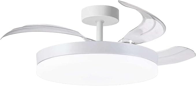 Ventilador de techo BEL AIR HOME - Ventilador de Techo ARES, Motor DC, LED 36W y Control Remoto, 3 Aspas Plegables, Dormitorios y comedores (ARES MINI)