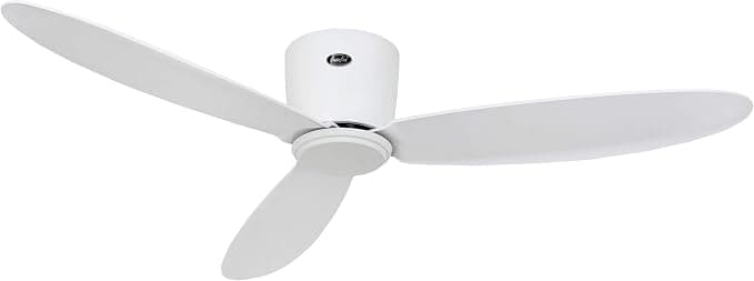 Ventilador de techo Casafan Ventilador para techos Bajos Eco Plano II 311283 - 112cm / hasta 15m2 (Blanco)