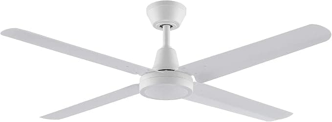 Ventilador de techo Fanimation Ascension - Ventilador de techo (137 cm, con interruptor de pared), color blanco
