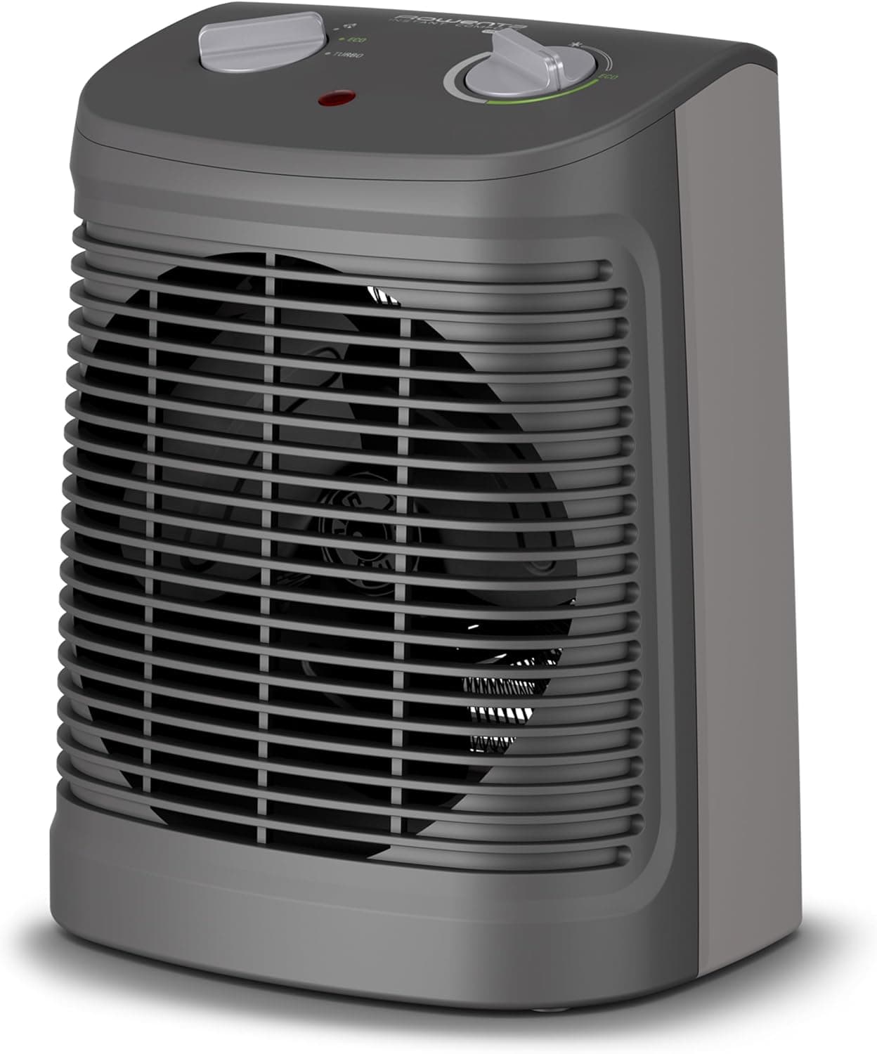 Ventilador de techo Rowenta Rowenta Comfort Compact - Calefactor bajo consumo 2000 W, 2 velocidades, termostato mecánico función anti-heladas, Silence 44 dBA, modo Eco, ventilador aire frío, fácil transporte, SO2320